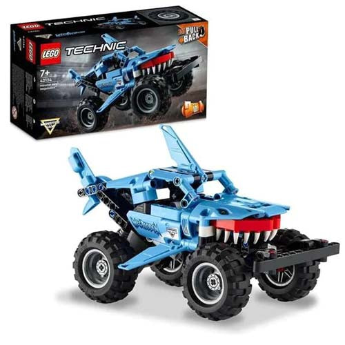 Lego Technic mit Lieblingsautos und -motorrädern für Kinder