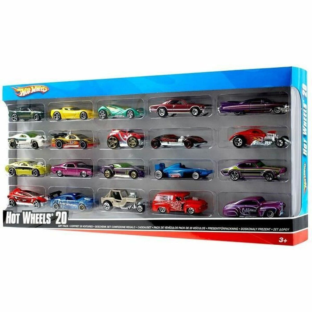 Spielset Fahrzeuge Hot Wheels H7045 (20 Stück)