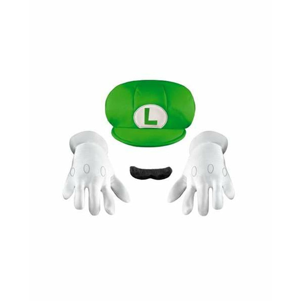 Zubehör für Verkleidung Super Mario Kit Luigi 4 Stücke