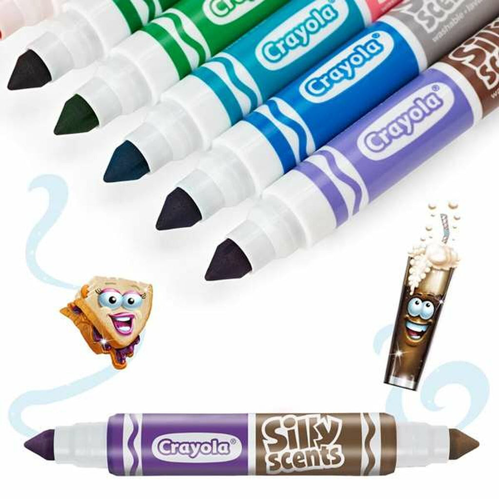 Marker-Set Crayola Duftend Waschbar Zweifachem Ende 10 Stücke