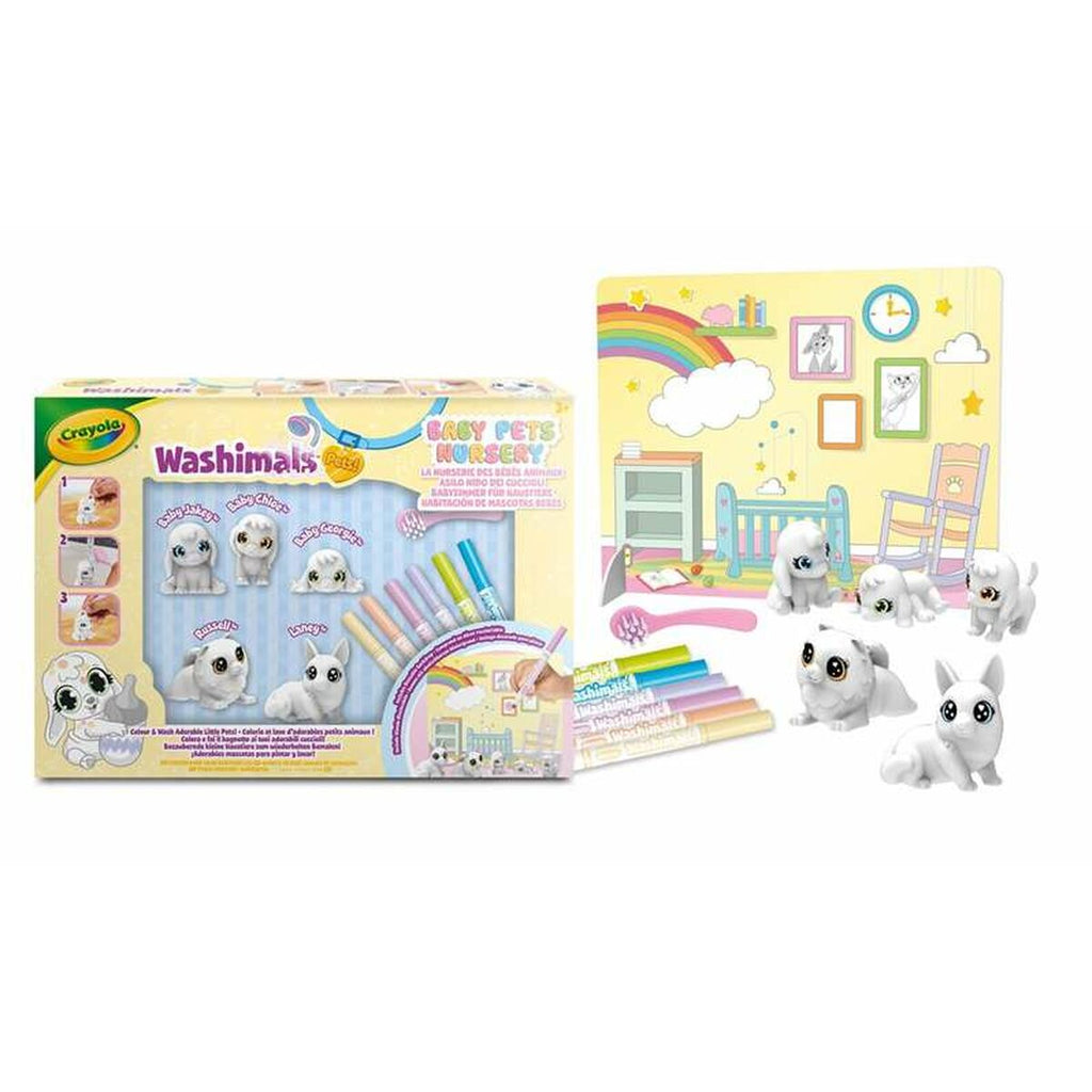 Schreibset Crayola Washimals Baby Pets Nursery Pack