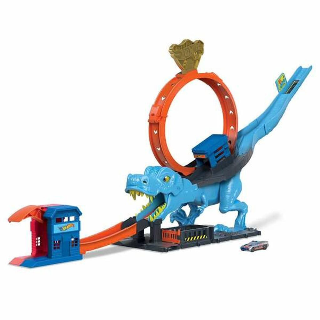 Rennbahn Hot Wheels City Desafío T-Rex