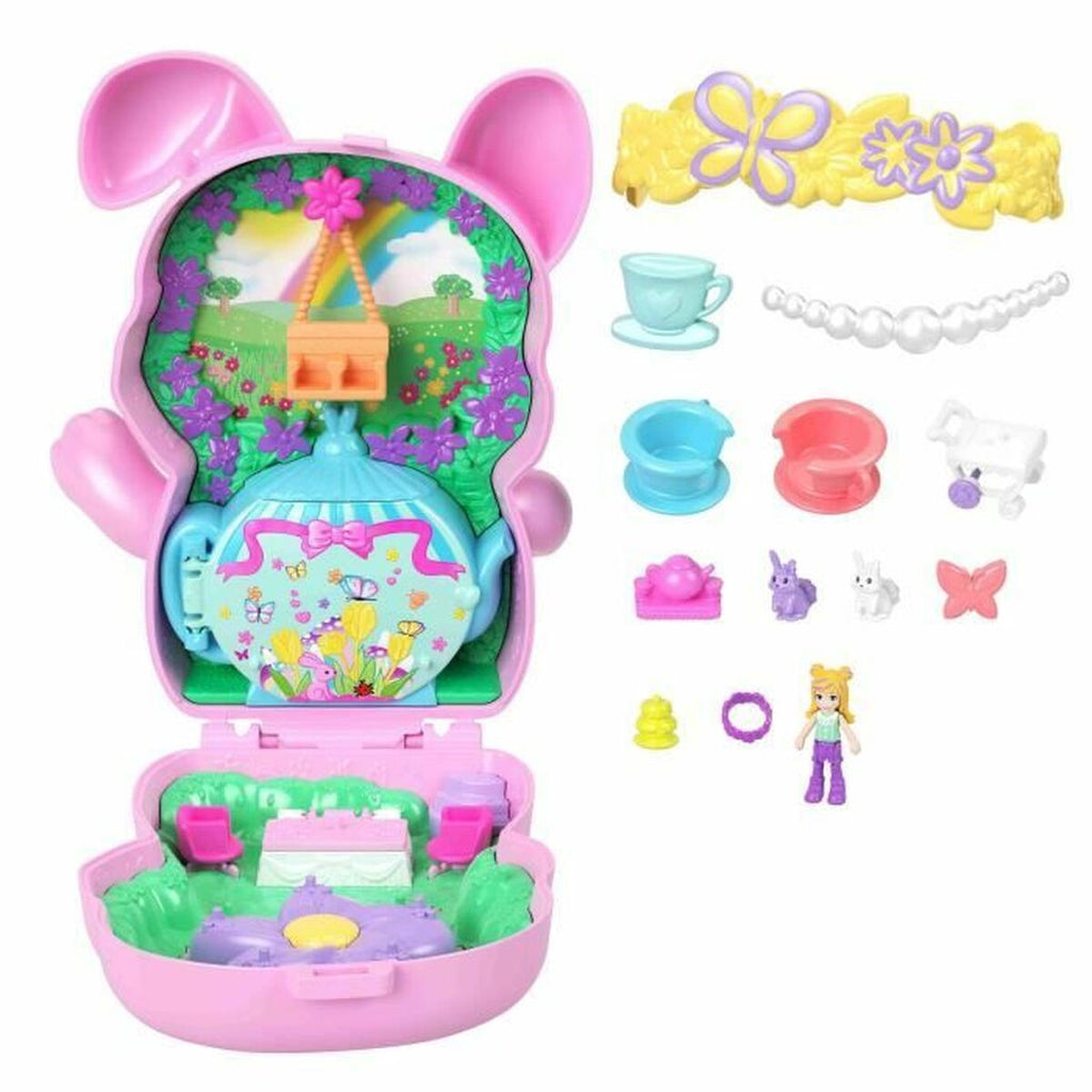 Playset Polly Pocket Tea Time Rabbit Box