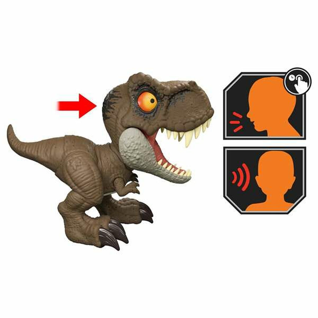 Dinosaurier Mattel Jurassic World Roar Command T-Rex 21,59 x 22,23 x 10,16 cm