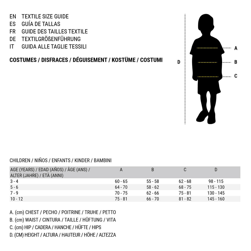 Kinderkostüm für Karneval Voodoo Puppe