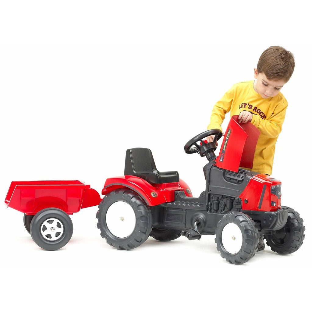 Traktor mit Pedalen Falk Lander Z160X Rot