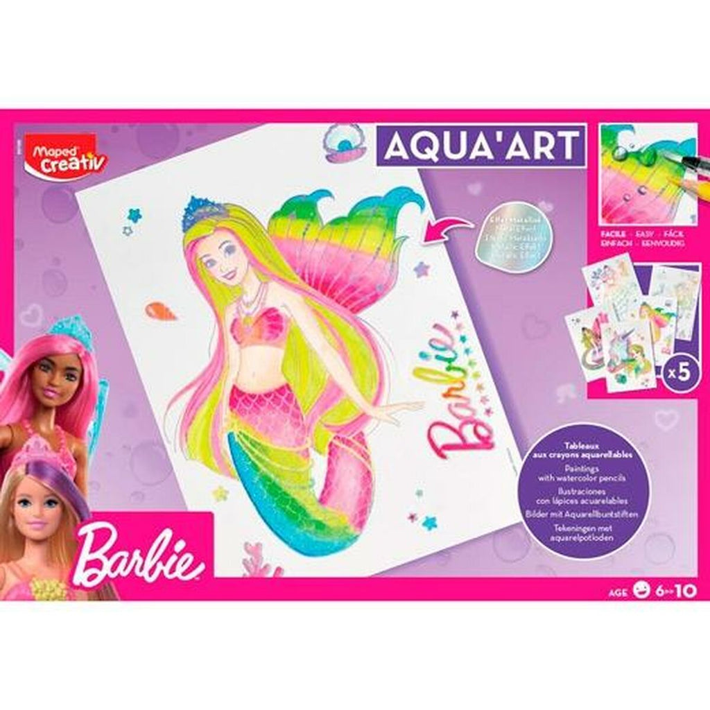 Bastelspiel Maped Aqua'Art Barbie