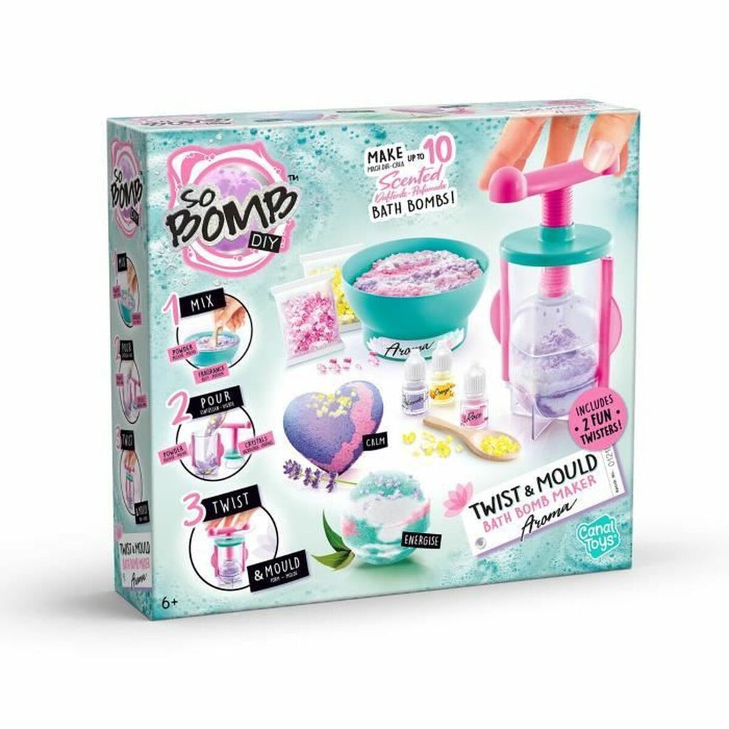 Bastelspiel Canal Toys So Bomb DIY Twist & Mold Bath Bomb