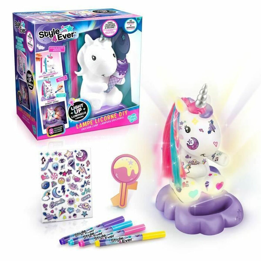 Bastelspiel Canal Toys Cosmic Unicorn Lamp to Decorate Collector's Editio