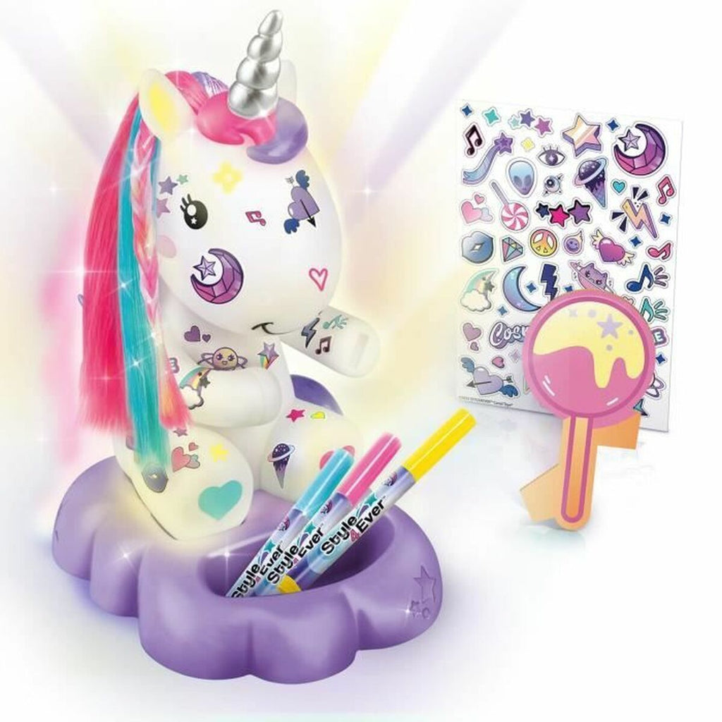 Bastelspiel Canal Toys Cosmic Unicorn Lamp to Decorate Collector's Editio