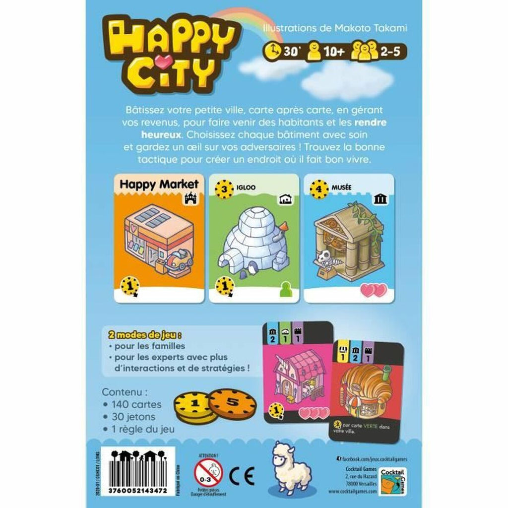 Tischspiel Asmodee Happy City (FR)