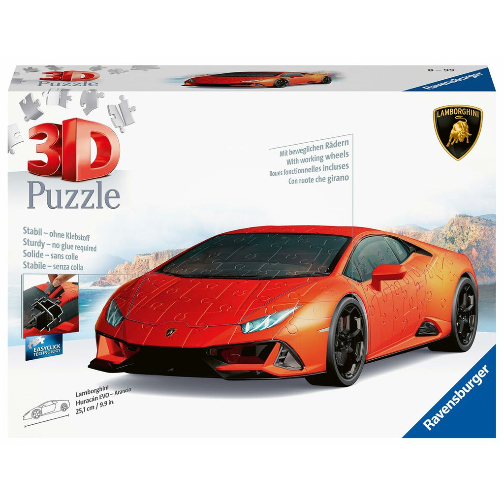 3D Puzzle Ravensburger Lamborghini 25 cm Auto 108 Stücke