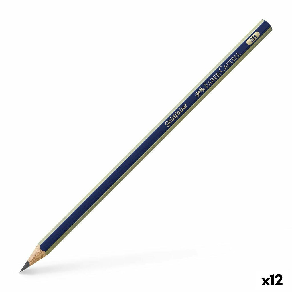 Bleistift Faber-Castell GoldFaber 1221 Sechseckig 2H (12 Stück)