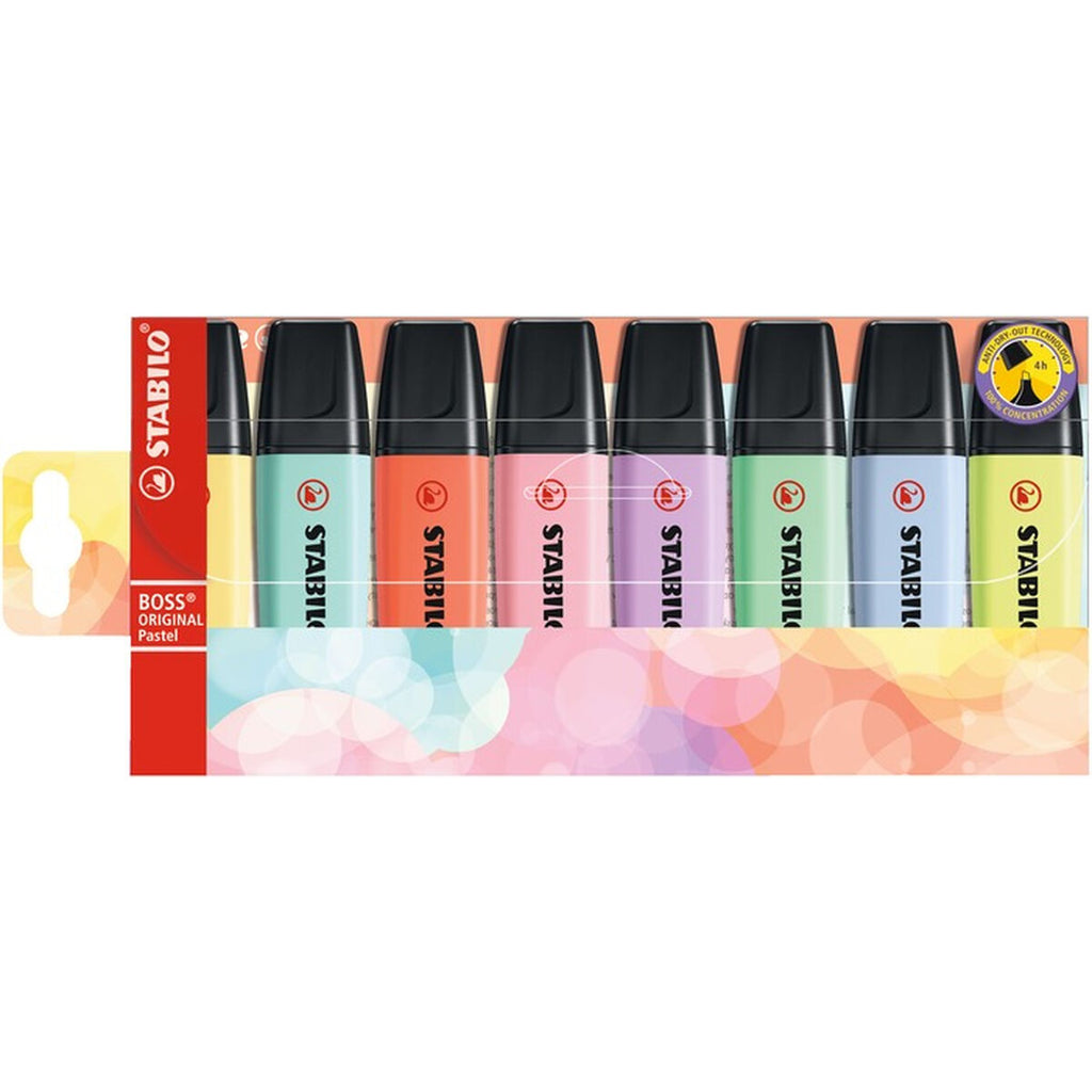 Fluoreszenzmarker-Set Stabilo 70/8-3 8 Stücke Kunststoff (8 Stücke)