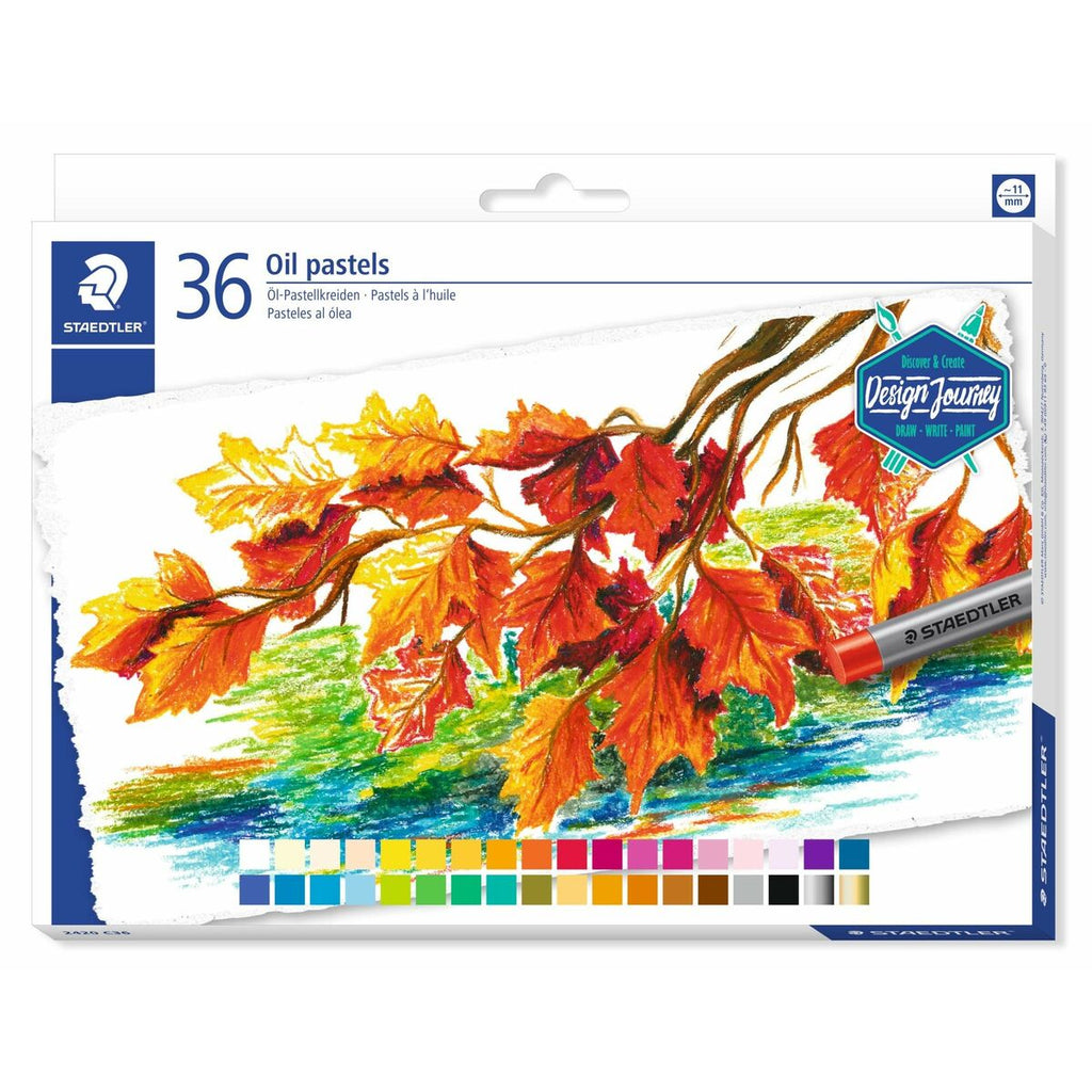 Wachstifte bunt Staedtler Design Journey 36 Stücke Bunt