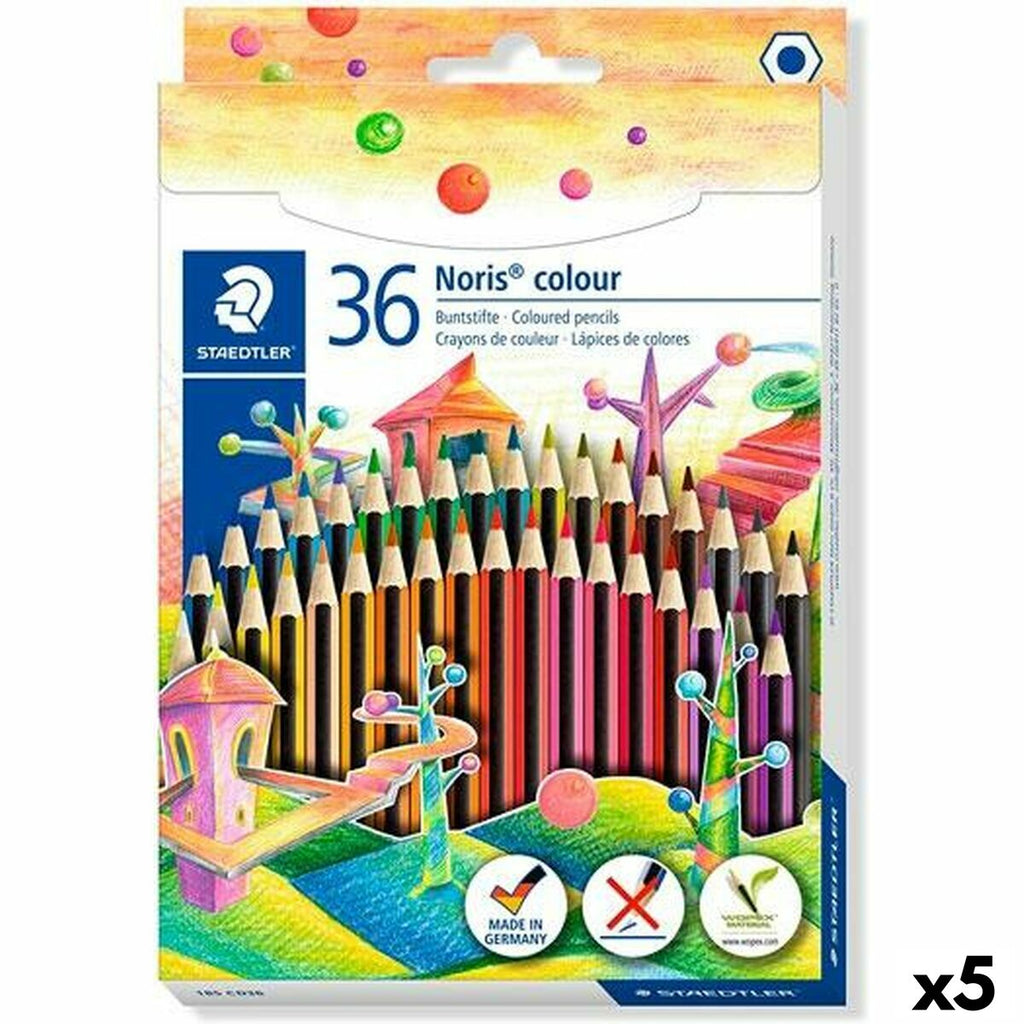 Buntstifte Staedtler Noris Colour Wopex Satz Bunt (5 Stück)