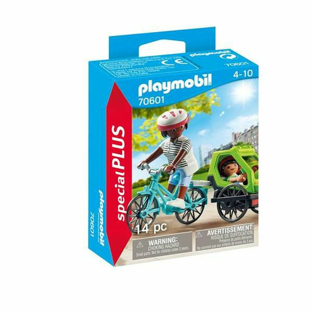 Figur mit Gelenken Playmobil Special Plus Fahrrad Excursion 70601 (14 pcs)