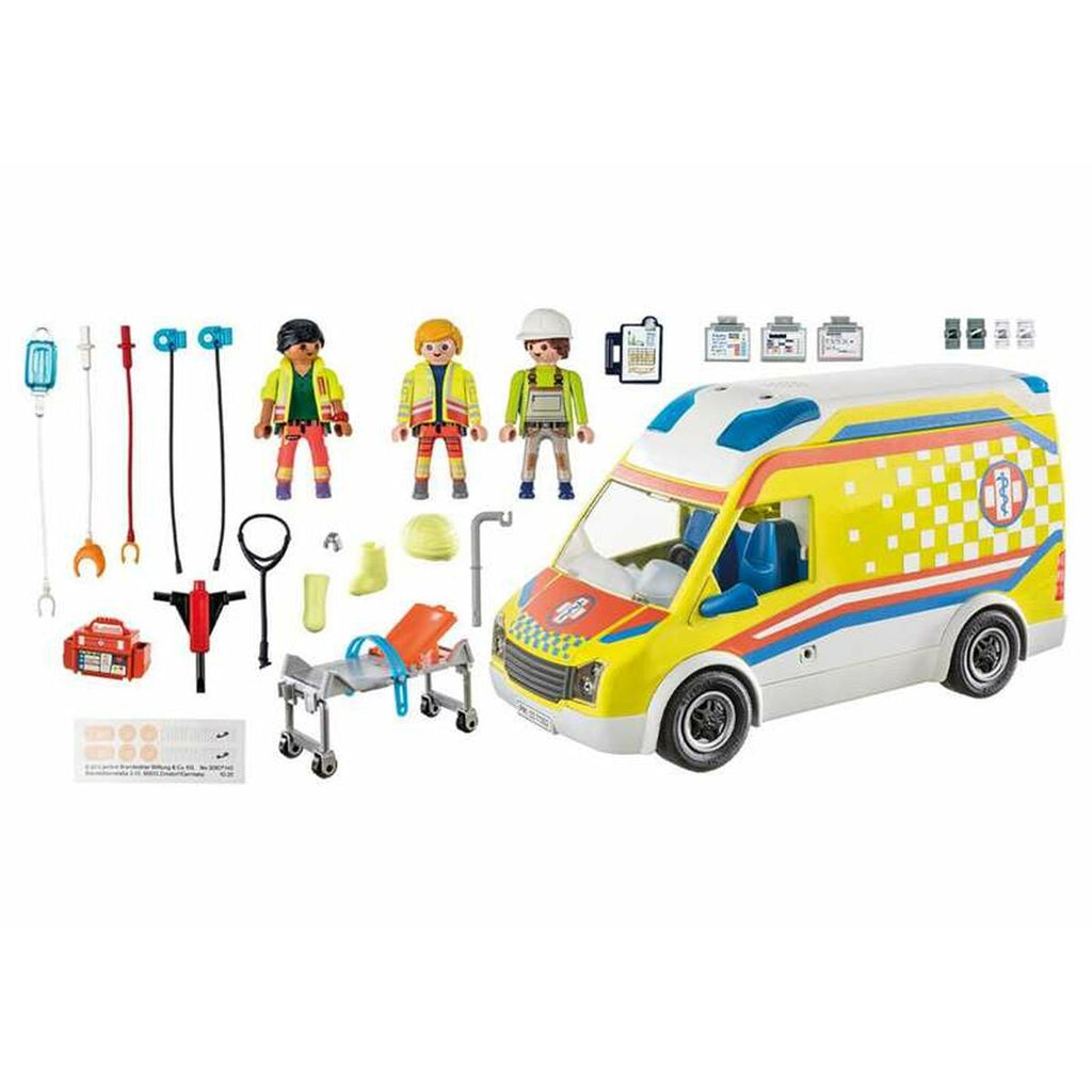 Playset Playmobil 71202 City Life Ambulance 67 Stücke