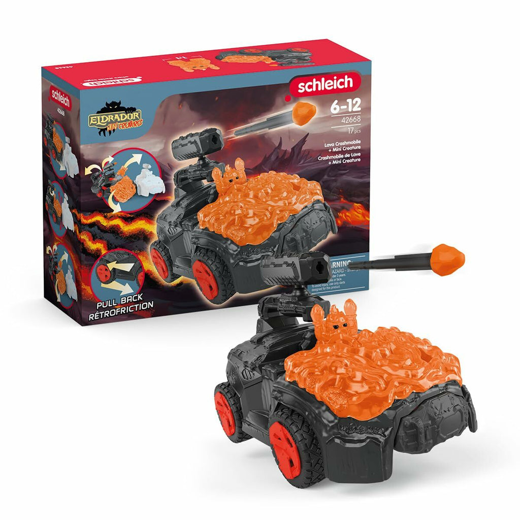 Playset Schleich Lava Crashmobile