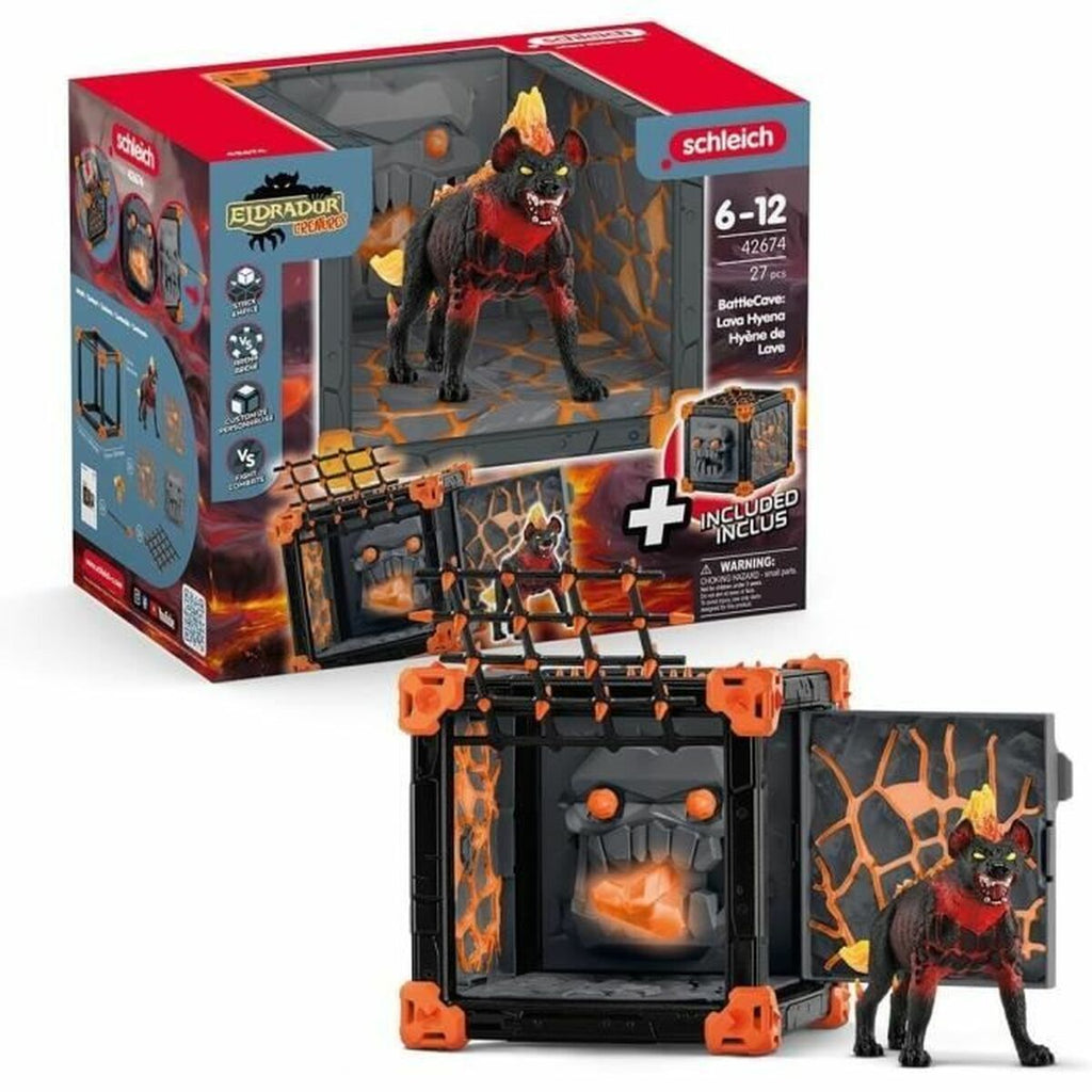 Playset Schleich BattleCave Lava Hyena