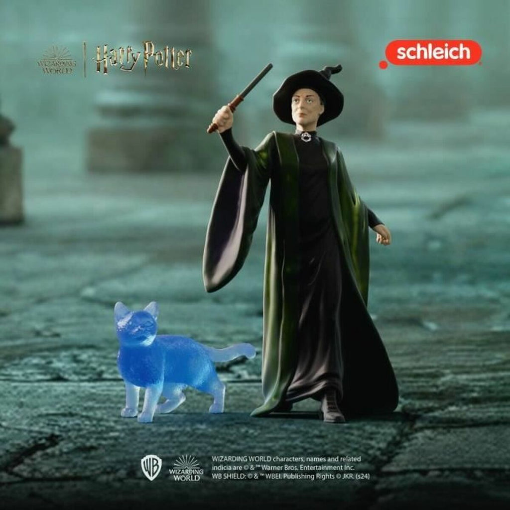 Figur Harry Potter Sleich 42682 Professor McGonagall and her Patronus