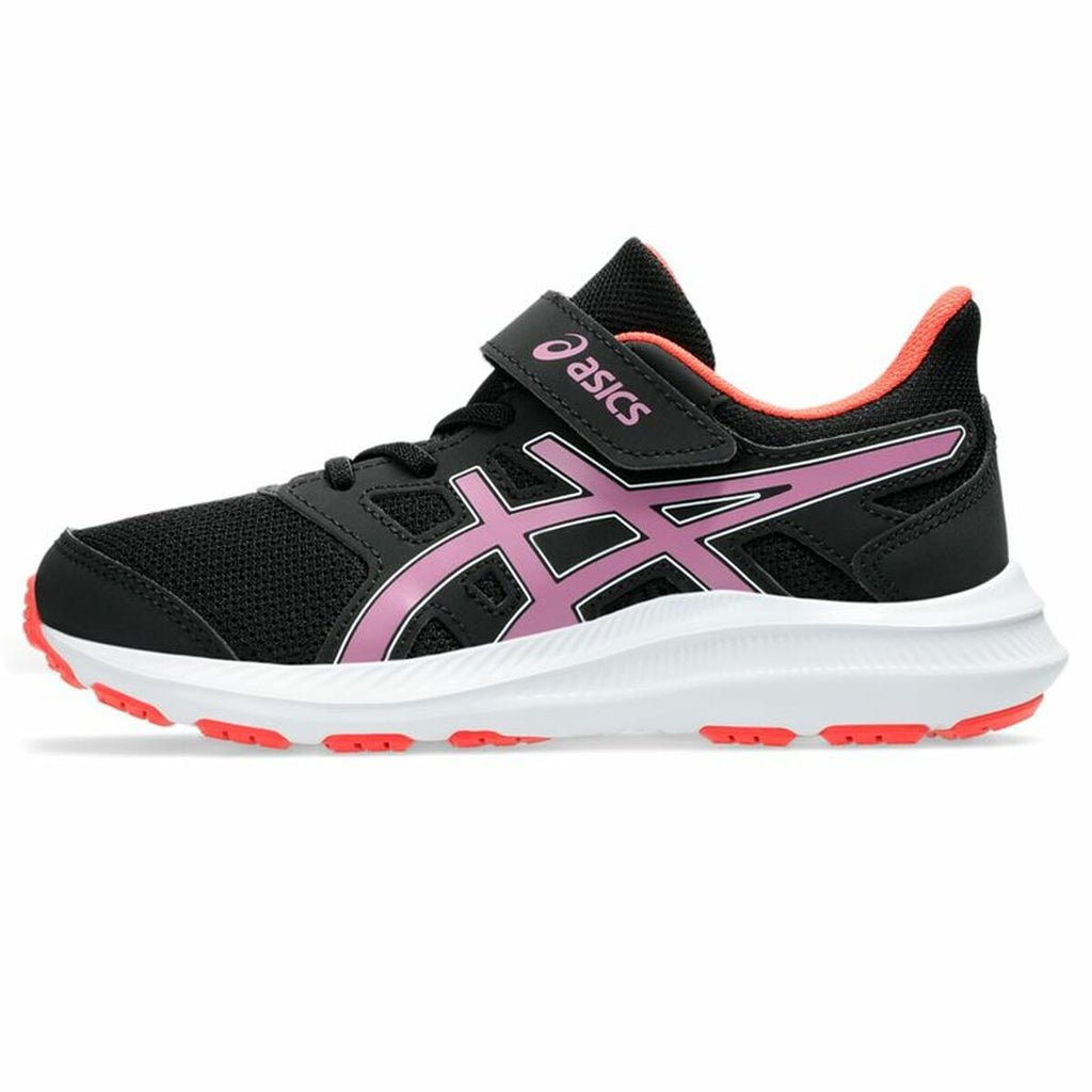 Laufschuhe für Kinder Asics Jolt 4 Ps Schwarz