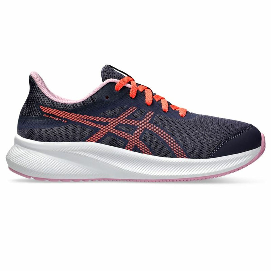 Laufschuhe für Kinder Asics Patriot 13 Gs Marineblau
