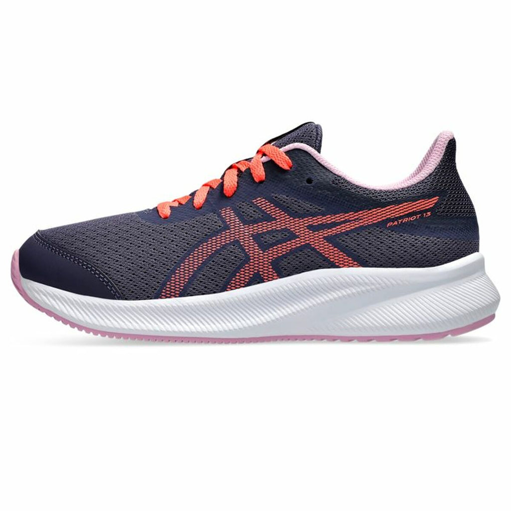 Laufschuhe für Kinder Asics Patriot 13 Gs Marineblau