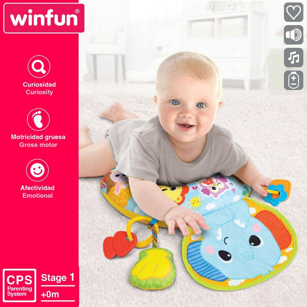 Musik-Spielzeug Winfun 32 x 8,5 x 42 cm (2 Stück) Kissen Rassel