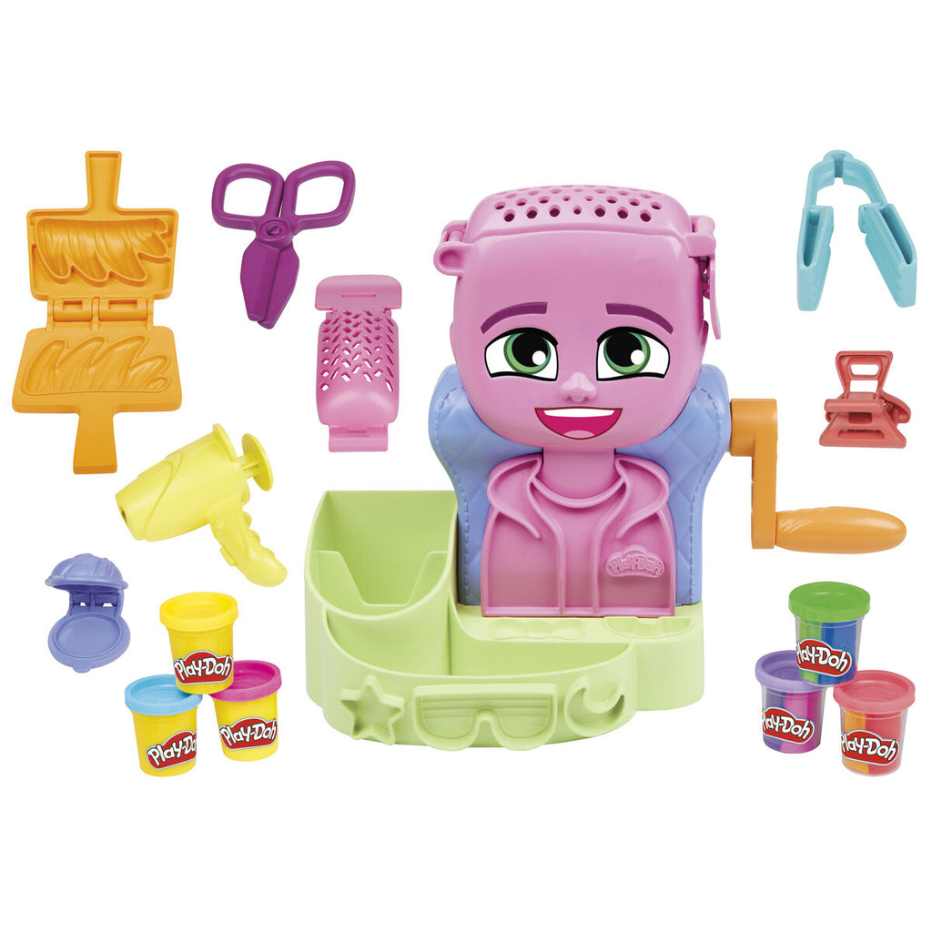 Knetspiel Hasbro Playdoh Zubehör 6 Dosen Friseur