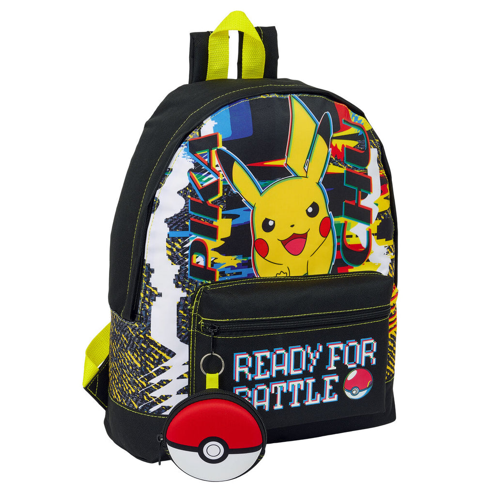 Schulrucksack Pokémon Bunt 32 x 40 x 12 cm