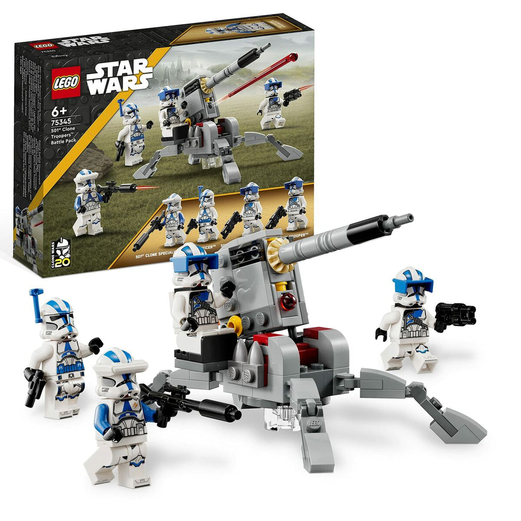 Konstruktionsspiel Lego Star Wars 75345 Fighting Pack of the Troopers Clone of the 501st Legion