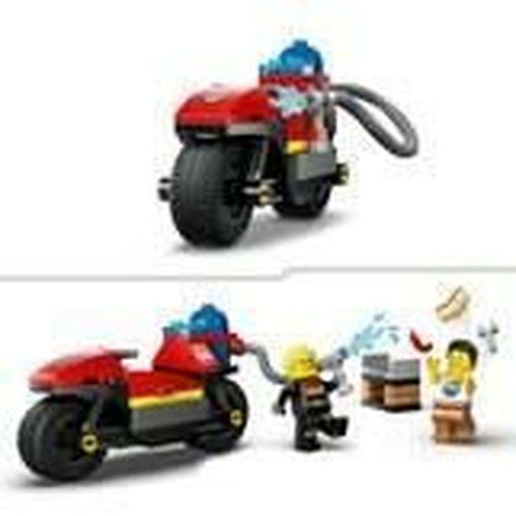 Playset Lego 60410 Fire Rescue Motorcycle 57 Stücke