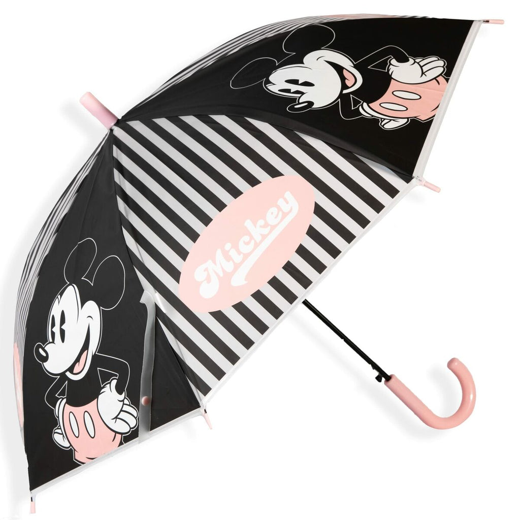 Bubble Regenschirm Mickey Mouse Good day Blau Ø 76 cm