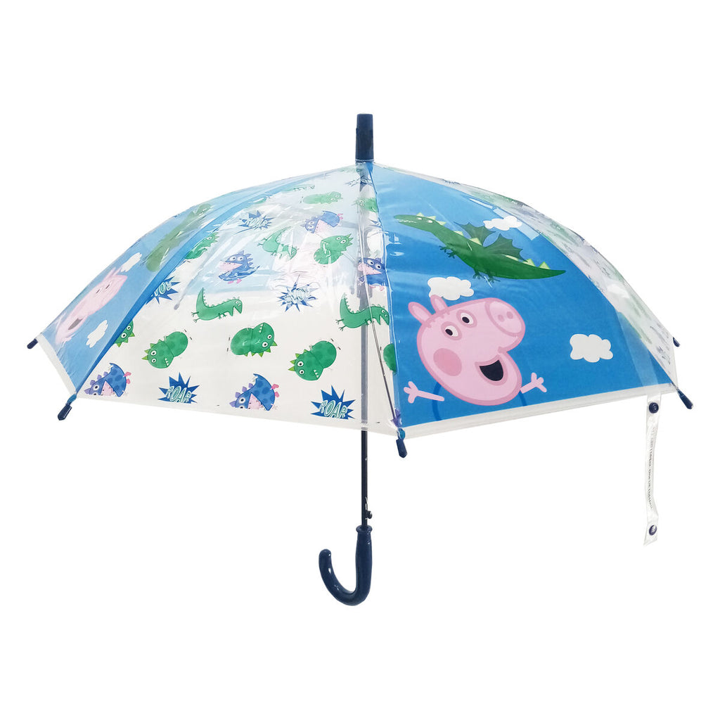 Regenschirm Peppa Pig Pretty flowers Gelb Minze Ø 76 cm