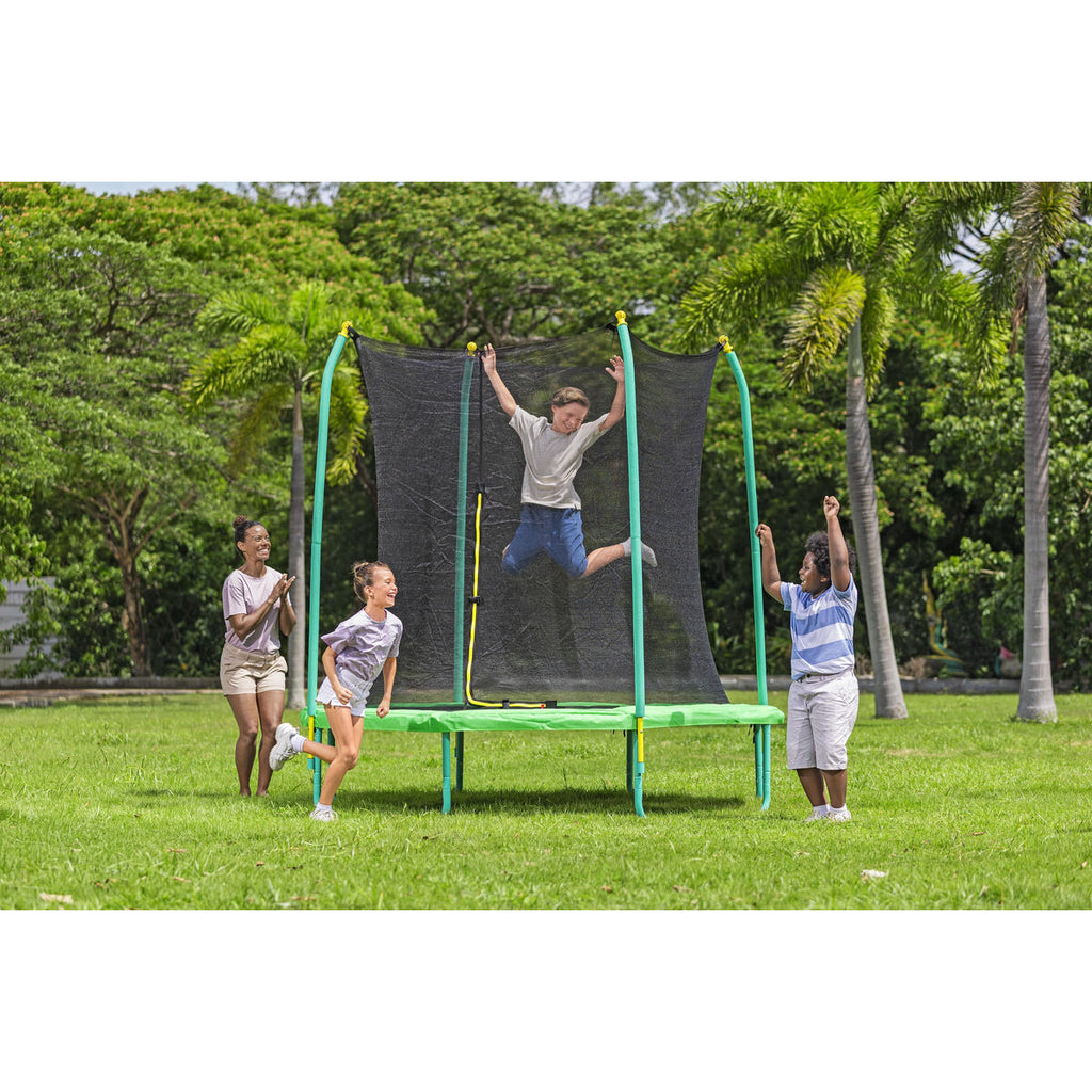Bestway Kindertrampolin 244x220 cm +6 Jahre Garten 59102