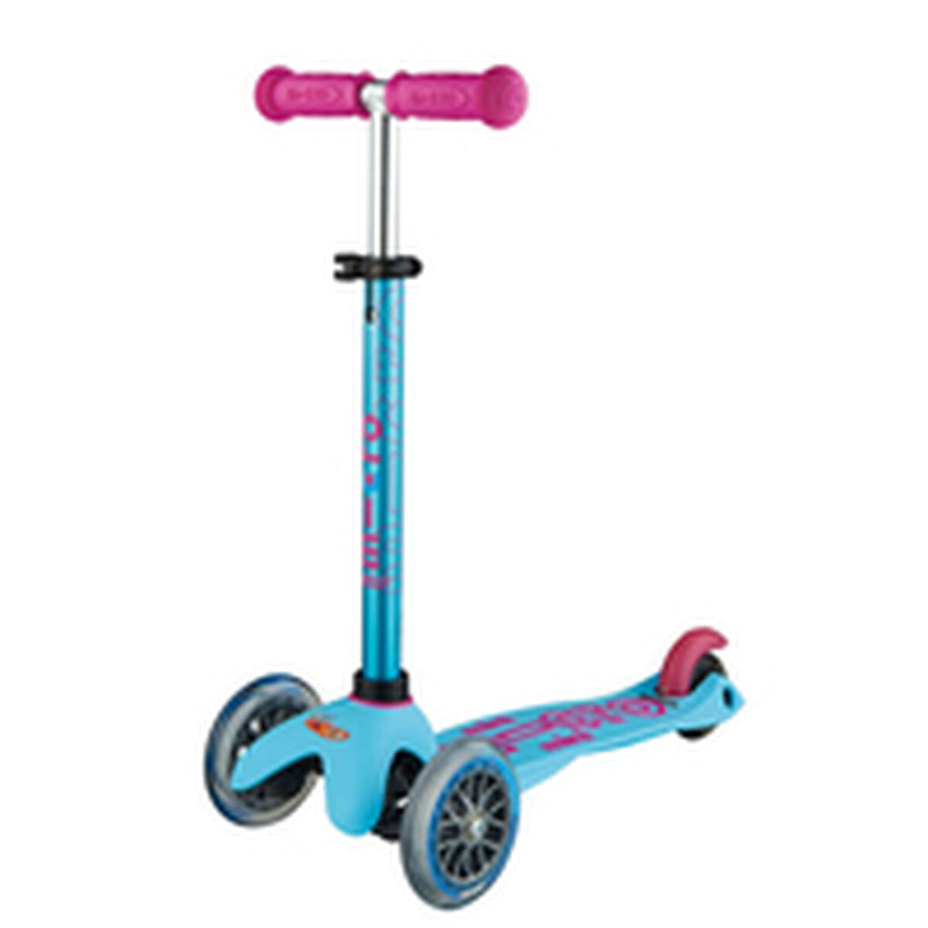 Kinderroller Micro Mini Deluxe Rosa türkis