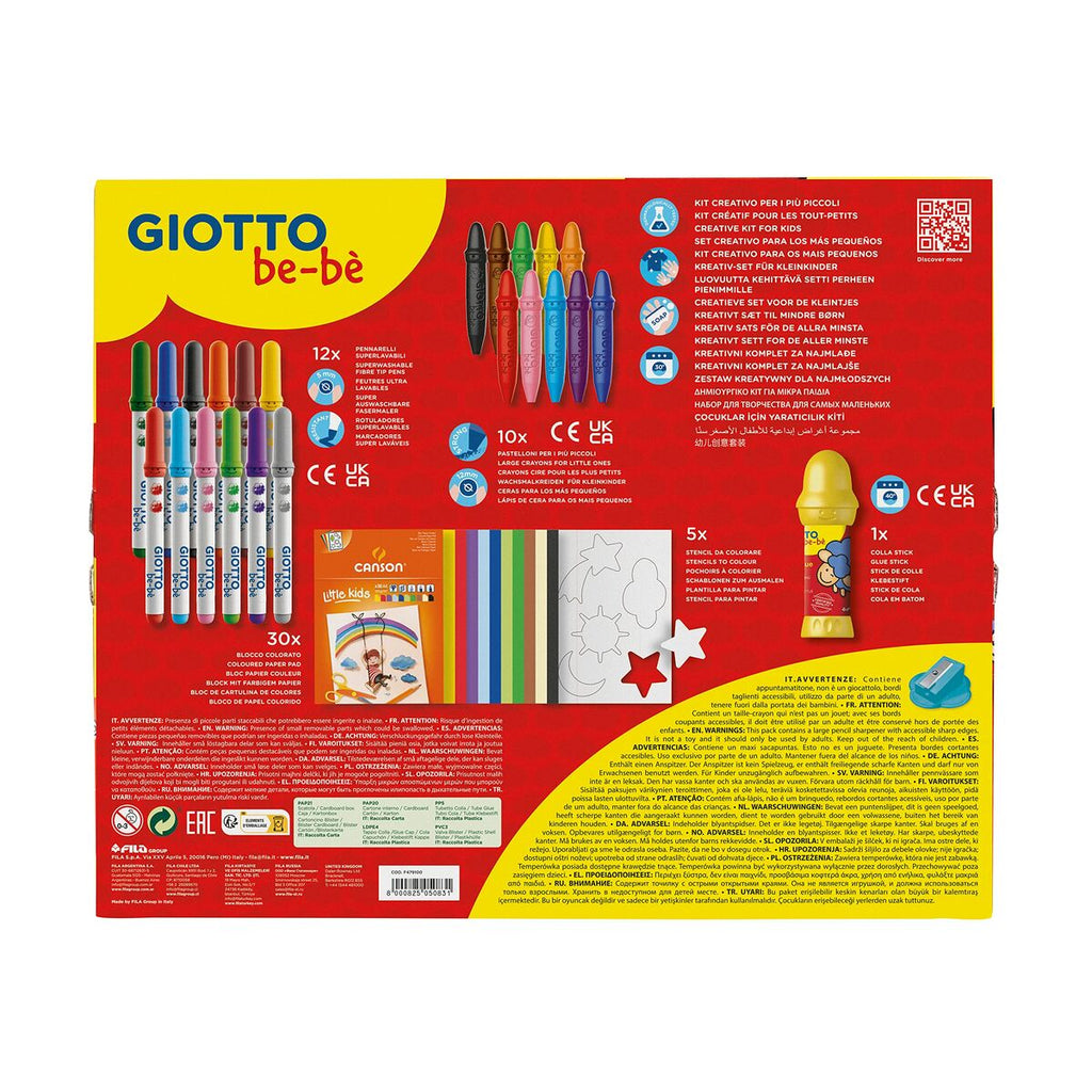 Bastelspiel Giotto 58 Stücke
