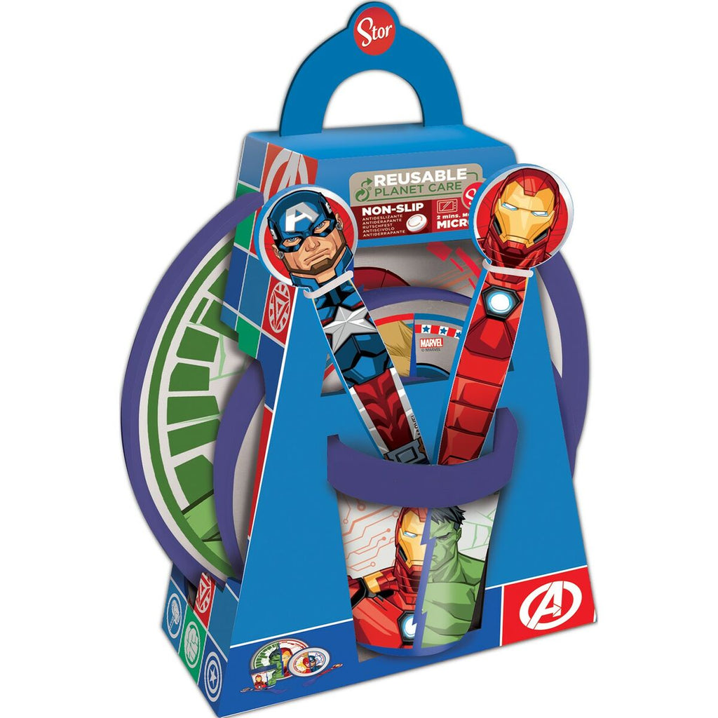 Kindergeschirr-Set The Avengers CZ11304 Kunststoff (5 Stücke)