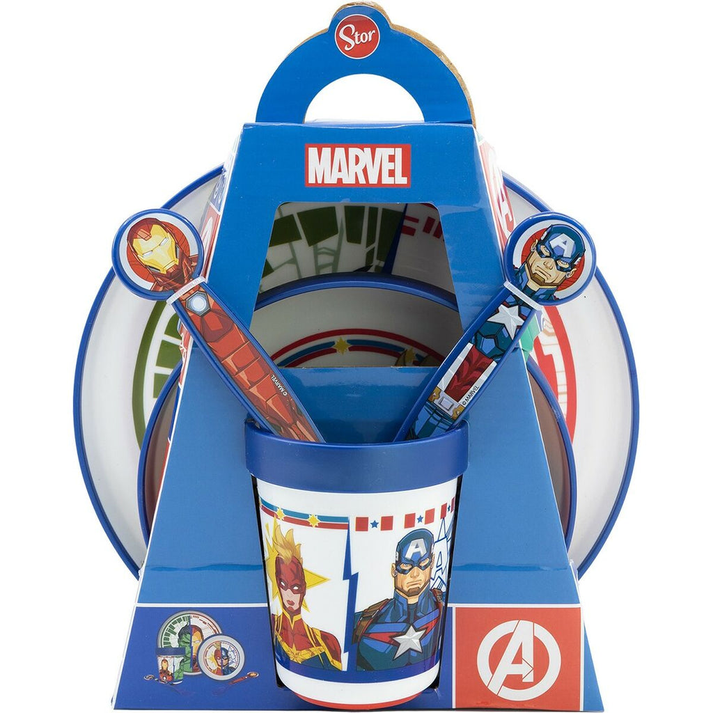 Kindergeschirr-Set The Avengers CZ11304 Kunststoff (5 Stücke)