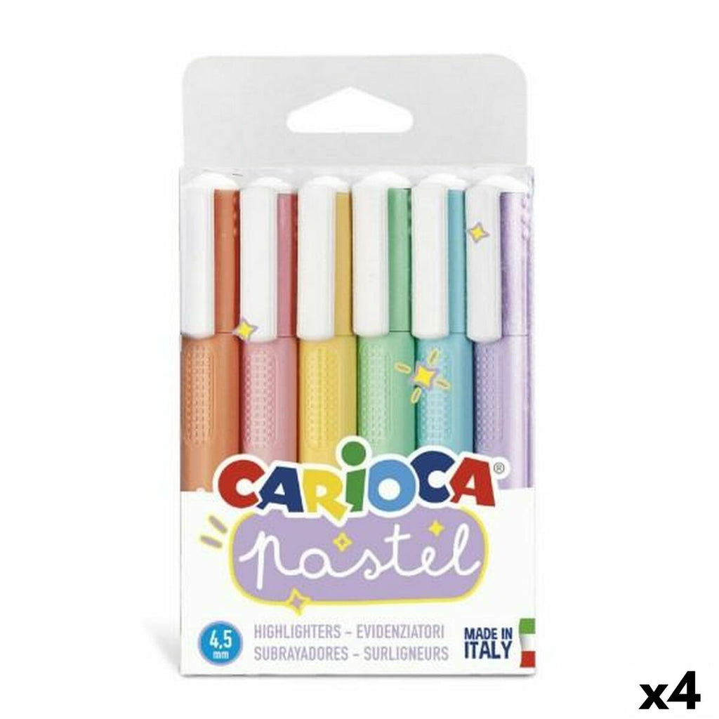 Marker-Set Carioca 6 Stücke Bunt Kuchen