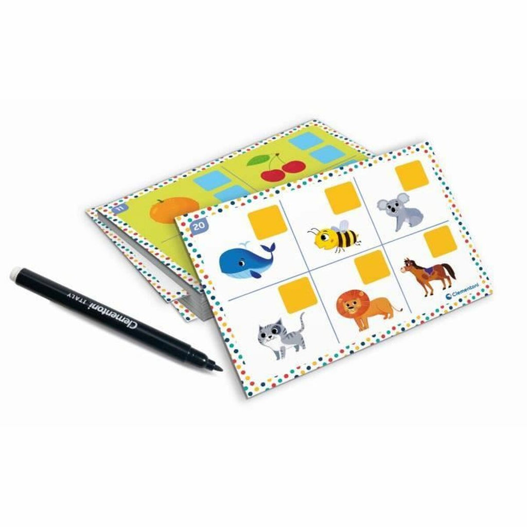 Tischspiel Clementoni Magnetic Letters & Animals Case (FR)