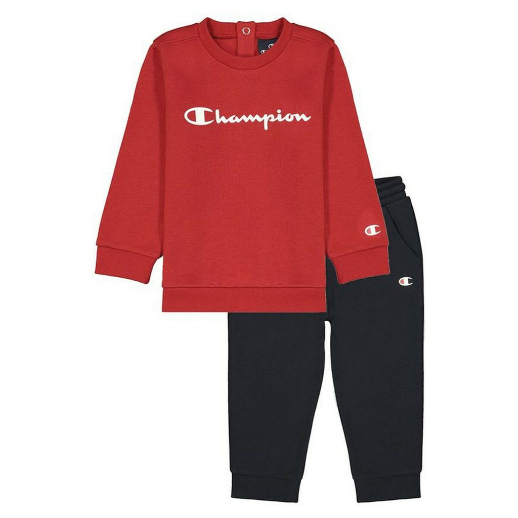 Trainingsanzug für Babys Champion Crewneck Baby Rot