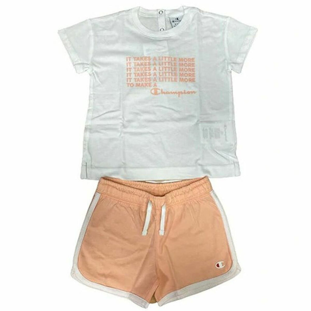 Sportset für Kinder Champion Baby White Weiß