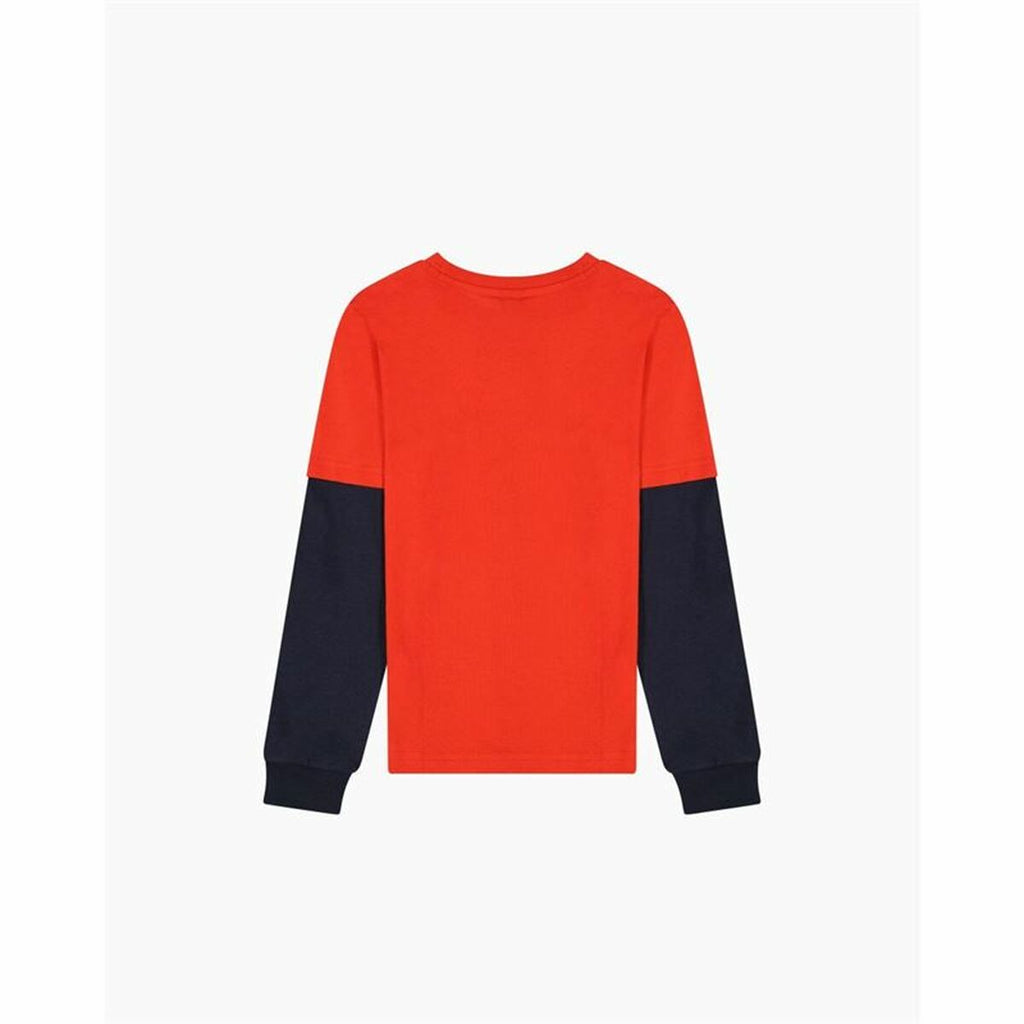 Jungen Langarm-T-Shirt Champion Rot