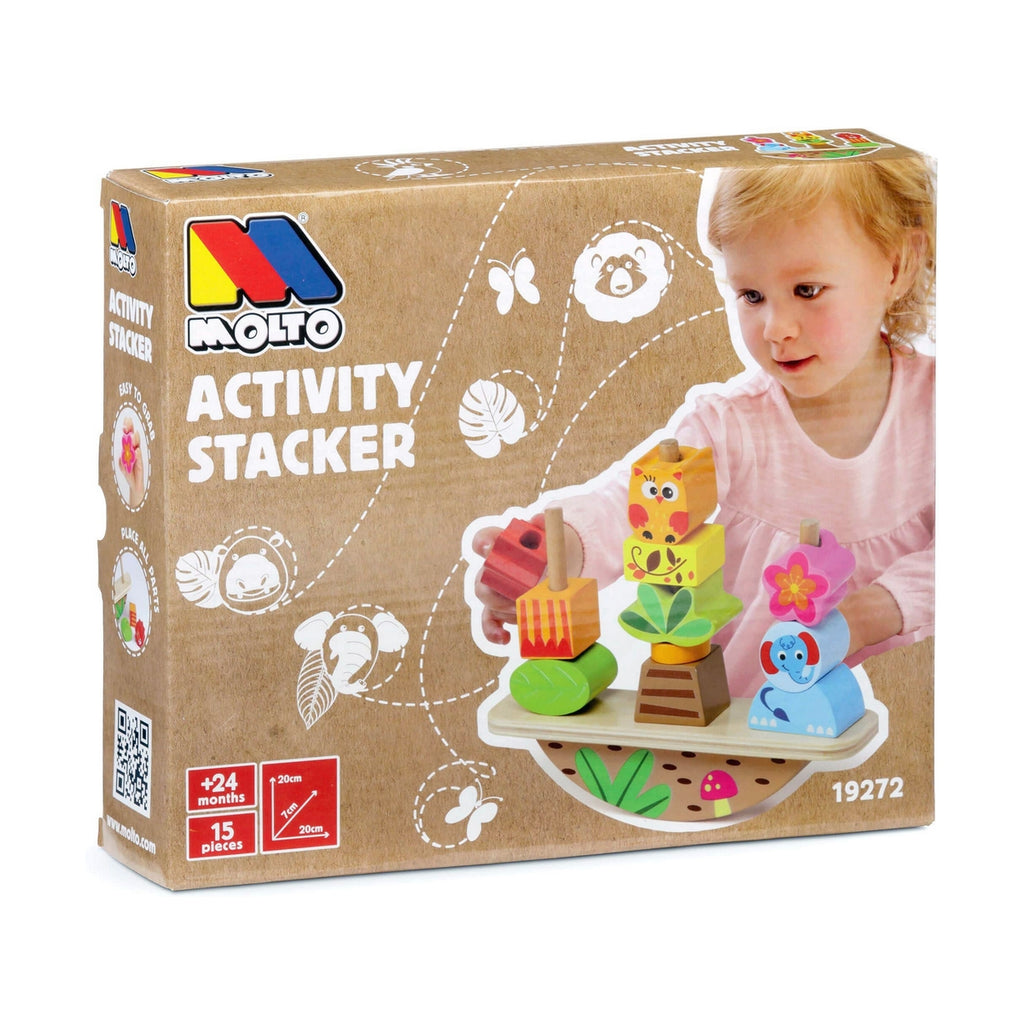 Baby-Spielzeug Moltó Activity Stacker