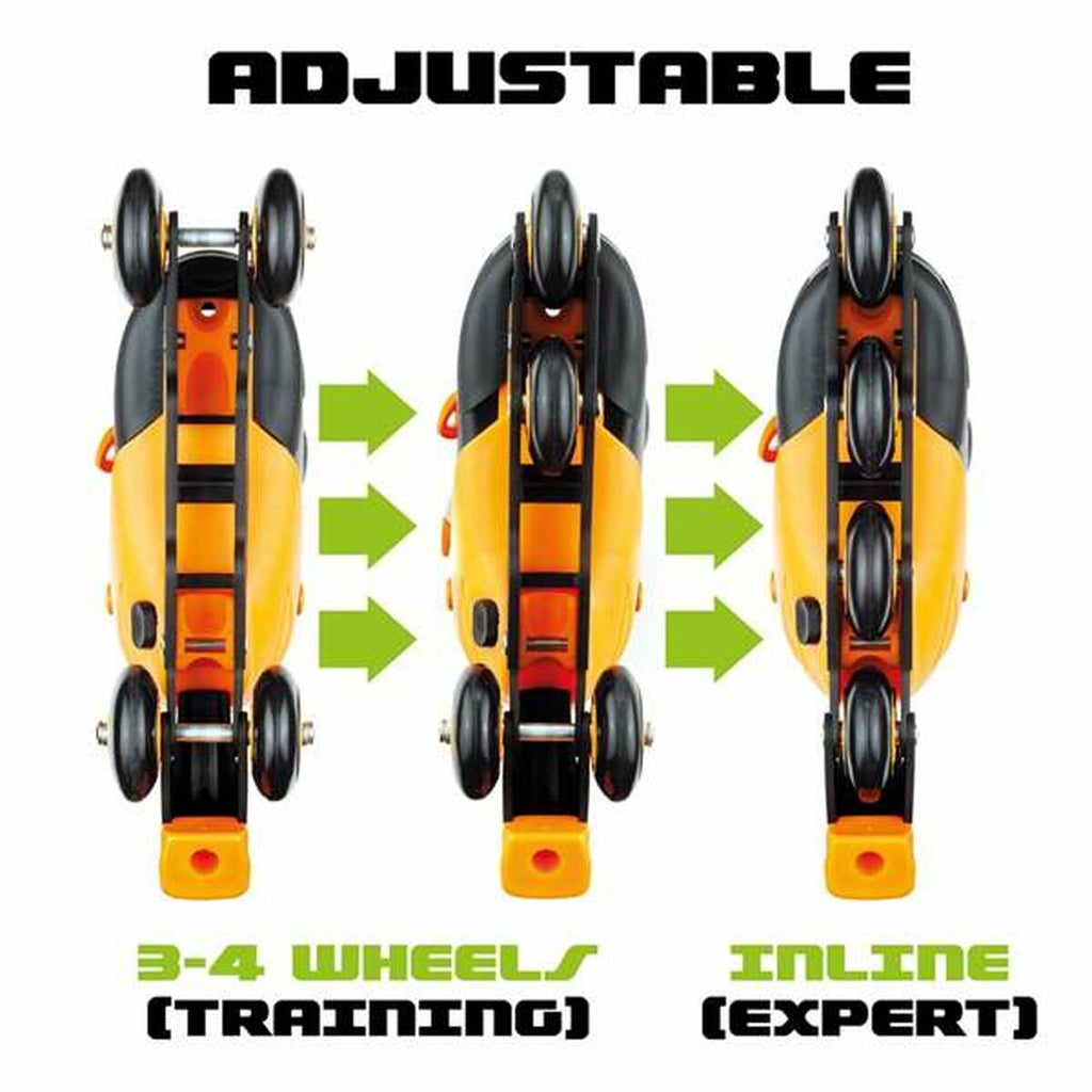 Inlineskates Moltó Orange Einstellbar 35-38