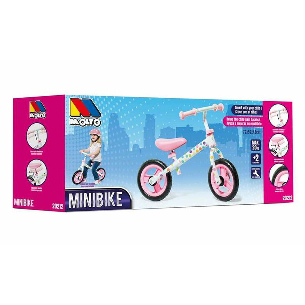 Kinderfahrrad Moltó Rosa Ohne Pedale