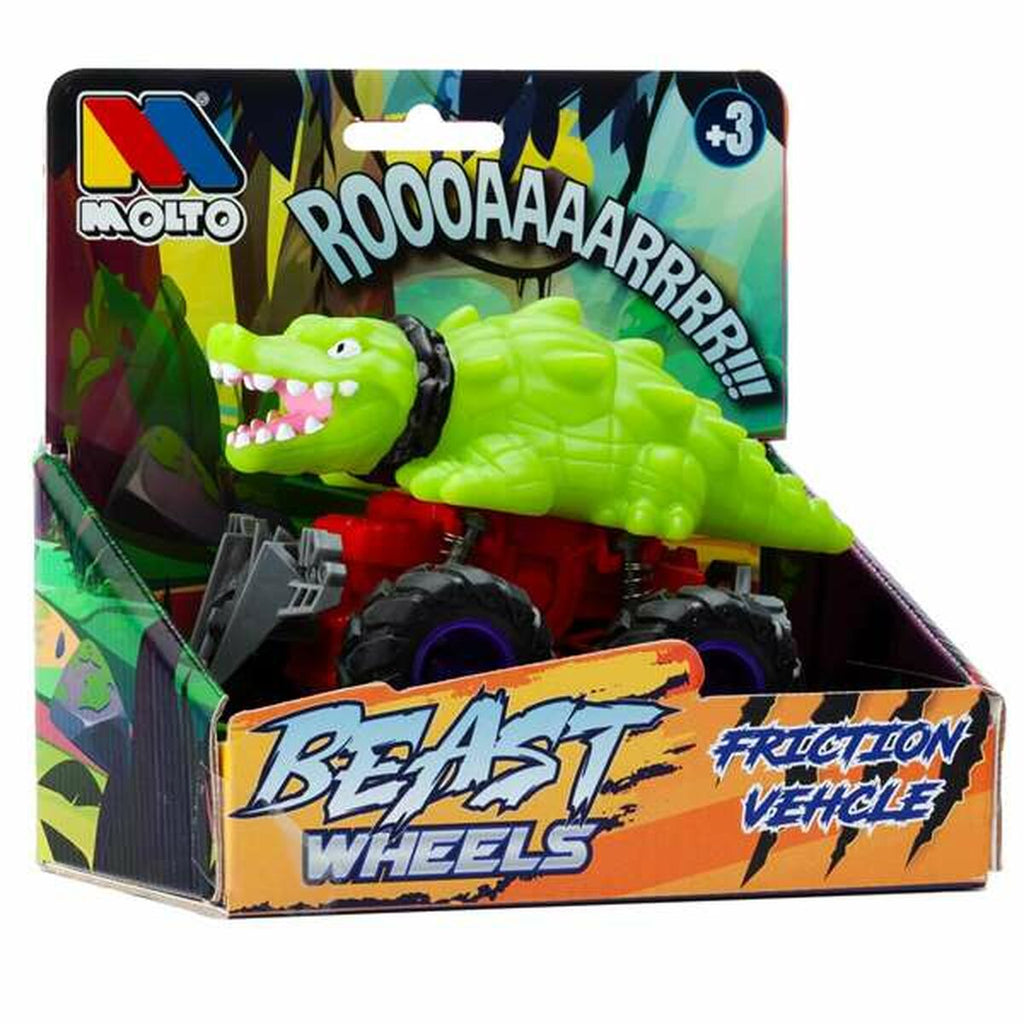 Auto mit Schwungrad-Antrieb Moltó Beast Wheels Bunt