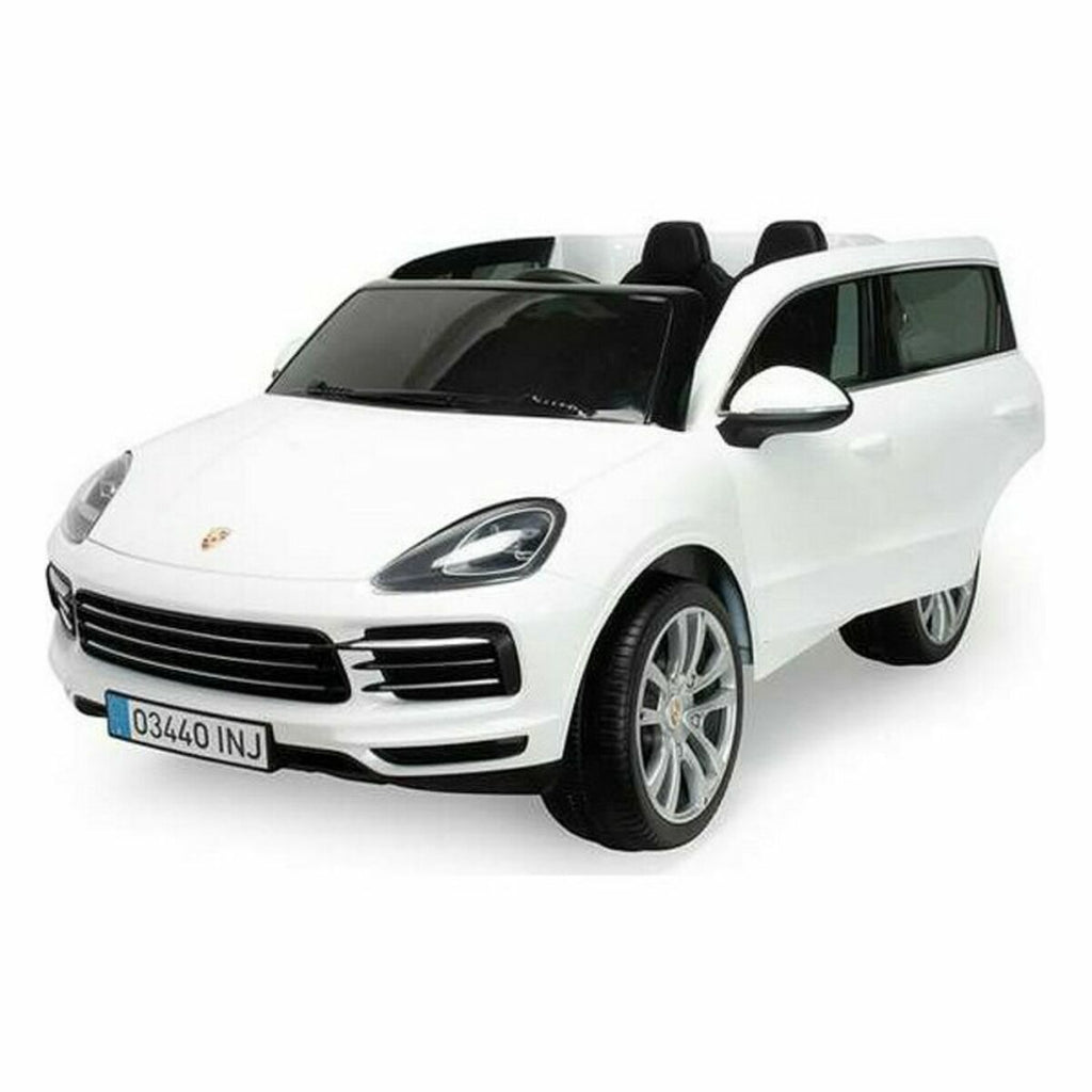 Elektroauto für Kinder Injusa Porsche Cayenne 12V Weiß (134 x 81,5 x 58 cm)